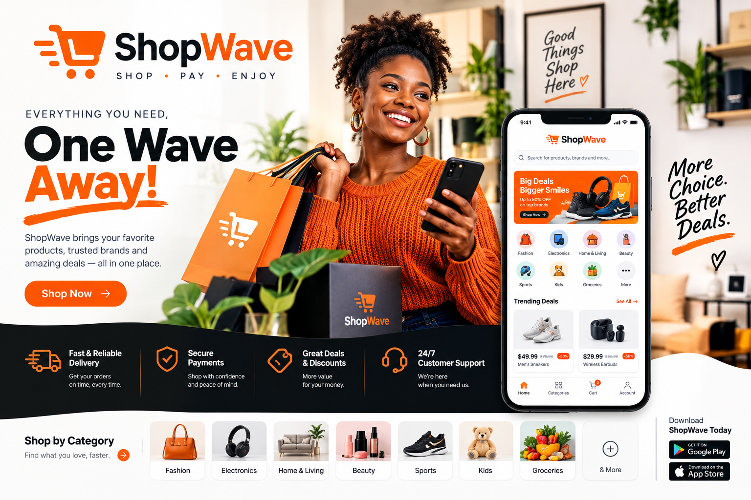ShopWave e-commerce